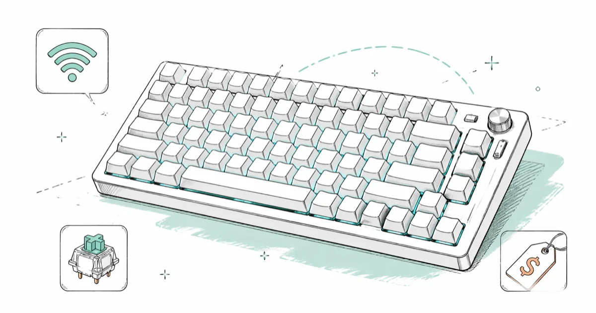 Best White Gaming Keyboards for Every Budget (2026) cover image