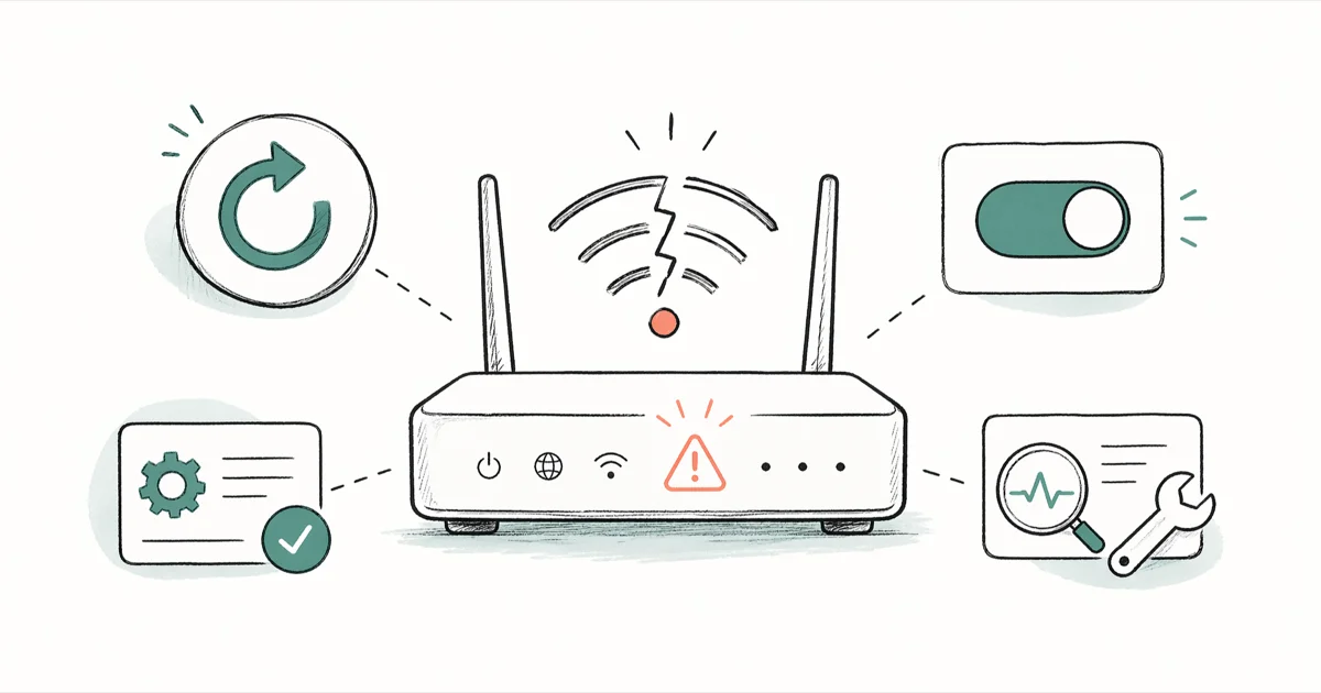 Why Does My Internet Keep Disconnecting? 9 Fixes That Work cover image