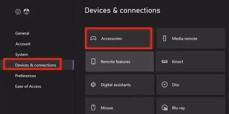 Devices & Connections > Accessories