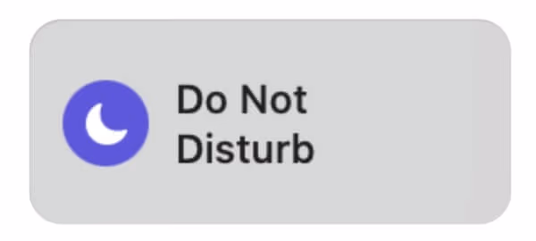 Do Not Disturb Mode