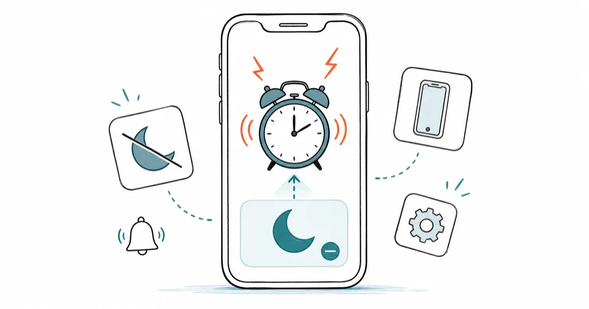 Will My Alarm Go Off on Do Not Disturb? (iPhone & Android) cover image