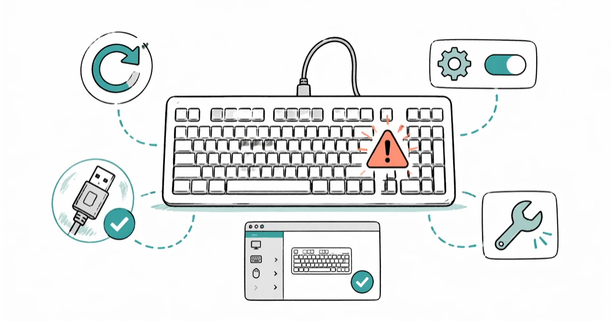 Windows 10 Keyboard Not Working: 8 Tested Fixes That Work cover image