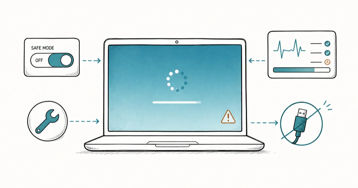 Windows 7 Stuck on Welcome Screen: 8 Proven Fixes (2026) cover image