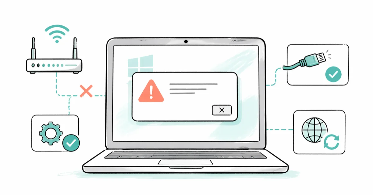 Fix Windows Has Detected an IP Address Conflict (2026) cover image