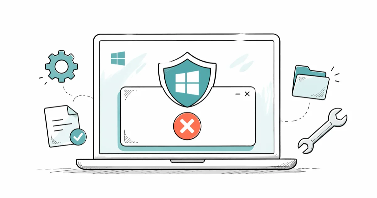 Fix Windows Resource Protection Could Not Perform Error cover image