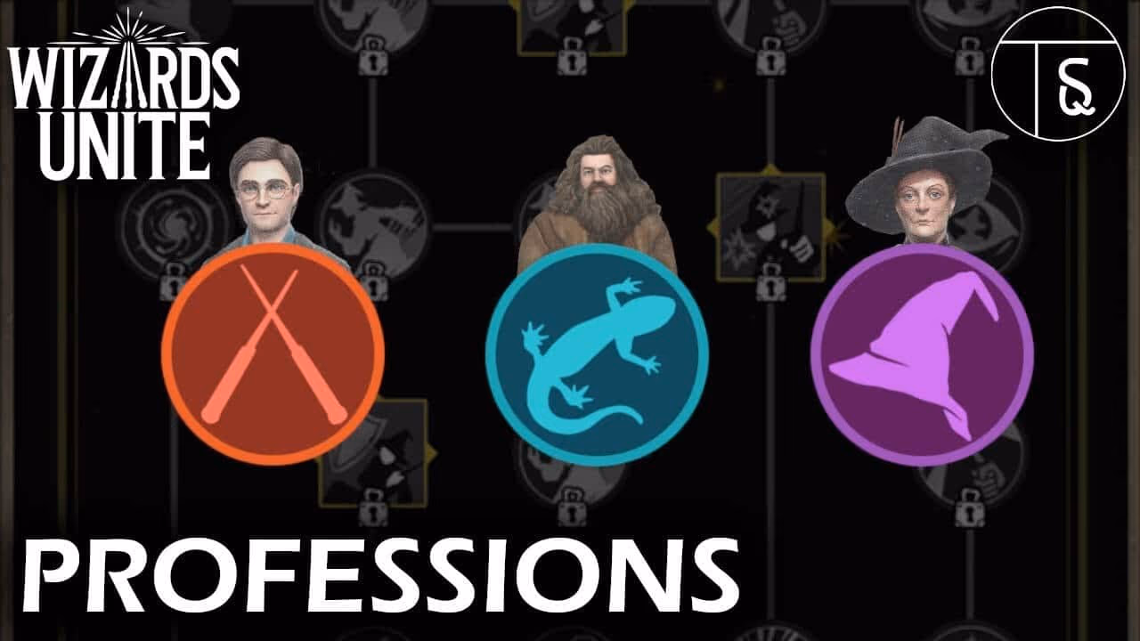 Wizards Unite GPS Spoof  -"Professions", "Potions", "Portkeys" and "Spells"