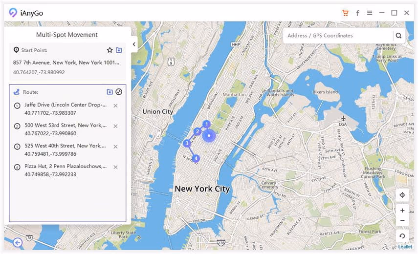 expand the route option