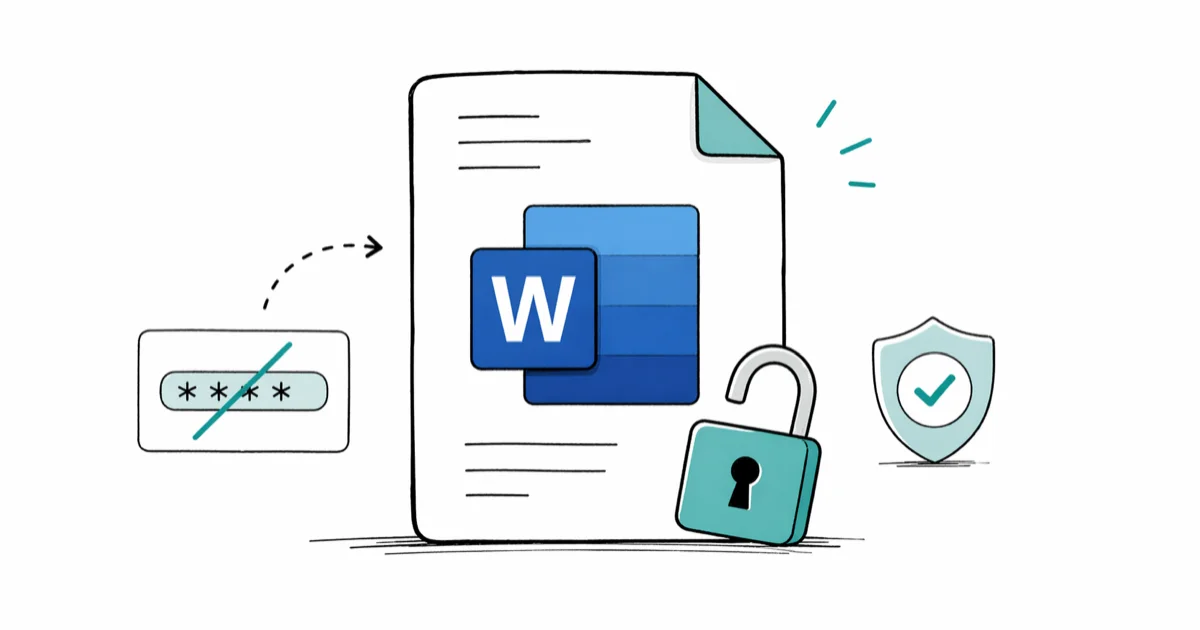Word Password Remover: Unlock Your Own Document (2026) cover image