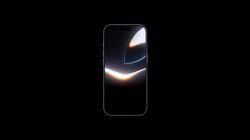 WWDC 2026 iPhone wallpaper with bold gradient design matching Liquid Glass color palette
