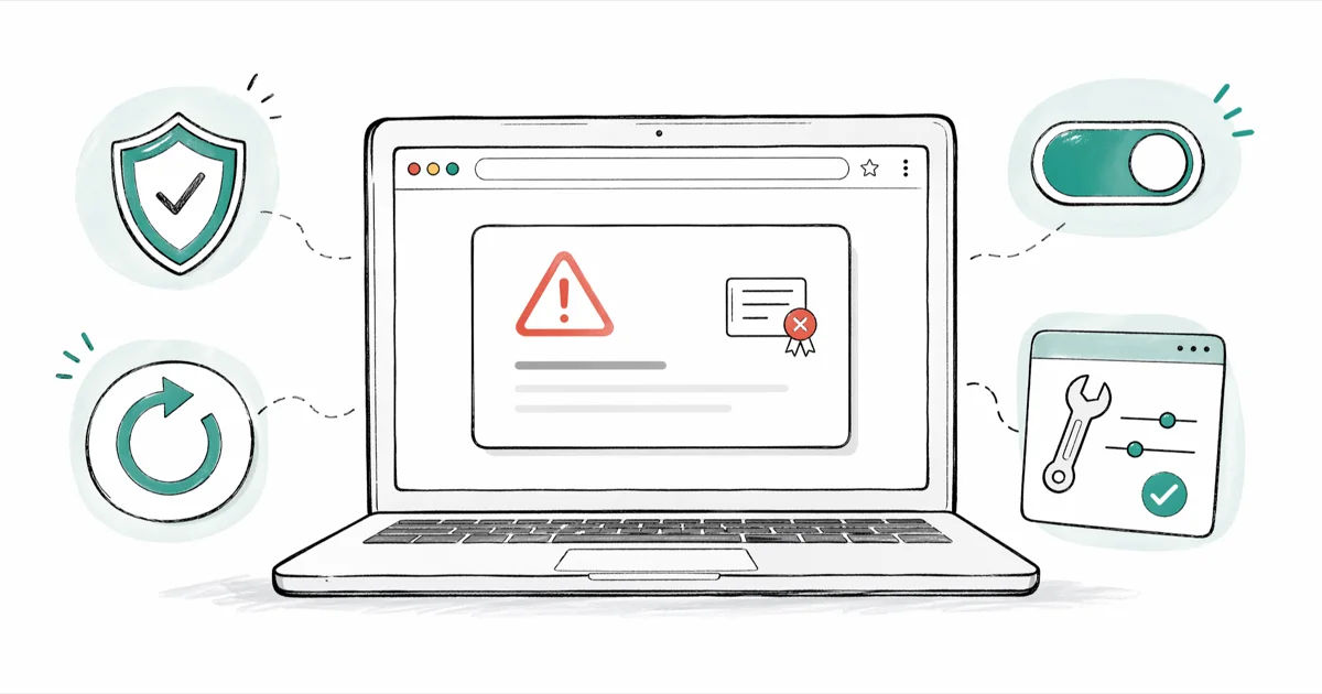 Your Connection Is Not Private Error: 8 Chrome Fixes 2026 cover image