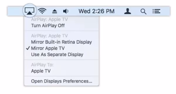 Activate Apple AirPlay