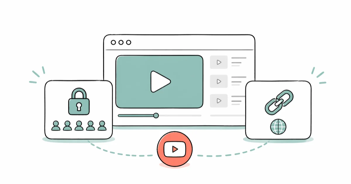 YouTube Private vs Unlisted: Key Differences Explained cover image