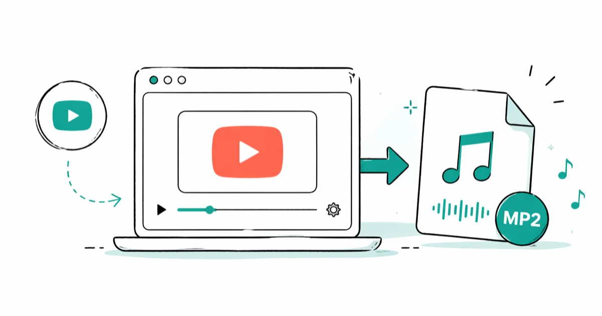 How to Convert YouTube to MP2 in 2026: A Legal Guide cover image