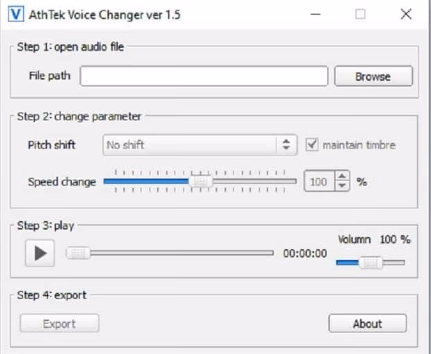 Athtek YouTube Voice Changer