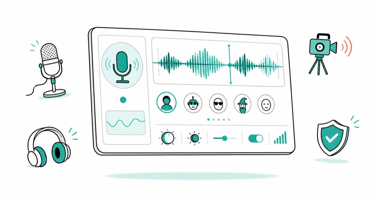 YouTube Voice Changer: Best Tools for Creators (2026) cover image